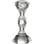 J-Line - Kandelaar Marie Kristal Transparant Small - 9x9x19cm