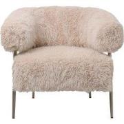 PTMD - Fauteuil Hair - Beige - 85x74x78.5cm