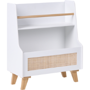 JACKIT - Boekenkast met 2 planken - Wit - MDF