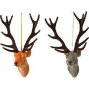 Hertekop plastic hang l6b8h13 cm assorti