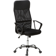 DESIGN - Bureaustoel - Zwart - Polyester