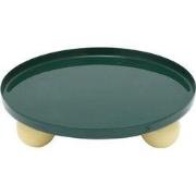 Tray Double Funky Round Large