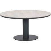 Newton dining tuintafel rond - Ø150 cm - carbon black