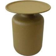 Salontafel Round - Mustard Geel