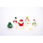 URBANJNGL - The Jolly Set - Decoratieve miniatuur kerstfiguren - 9 stu...