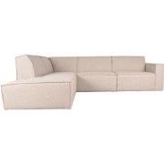 LABEL51 Hoekbank Kay - Naturel - Boucle - Links Voorstaand