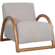 LABEL51 Fauteuil Viggo - Naturel - - Naturel Houten Frame