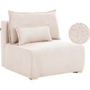 NERBO - Zitmodule - Lichtbeige - Bouclé