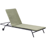 VOLTERRA - Tuin ligstoel - Groen - Stof