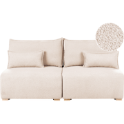 NERBO - Driezitsbank - Lichtbeige - Bouclé