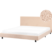 ALBI - Waterbed - Beige - 180 x 200 cm - Bouclé