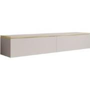 Meubella - TV-Meubel Assunta - Beige - 180 cm