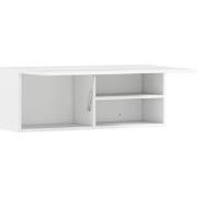 4goodz Badkamerkast Hangende Wandkast met klappende deur - Wit