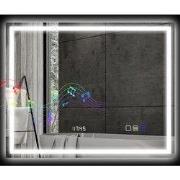 4goodz LED badkamerspiegel bluetooth 80 x 100 cm touchschakelaar inste...