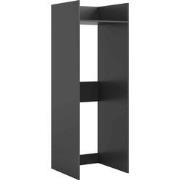 Wasmachinekast Free 66x195x62 cm in antraciet – kastoplossing voor was...