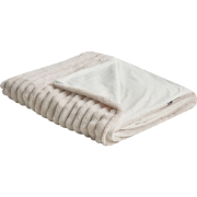 RAKYA - Bedsprei - Lichtbeige - 150 x 200 cm - Nepbont