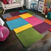 Abstract vloerkleed - Stracto Collage - Organische Vorm Modern - Multi...