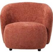 PTMD - Fauteuil Aphrodite - Oranje - 89x85x70cm
