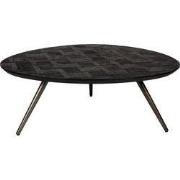 PTMD - Salontafel Fieron - Zwart - 111x108x40cm