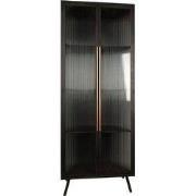 PTMD - Kast Caeleen - Zwart - 70x40x180cm