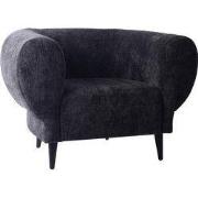 PTMD - Fauteuil Elefan - Grijs - 106x77x75cm