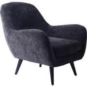 PTMD - Fauteuil Donny - Grijs - 82x92x84cm