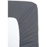 Hotel Home Collection - Jersey Hoeslaken - 160/180x200+30 cm - Antraci...