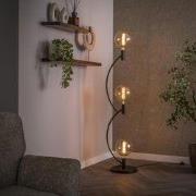 Hoyz Collection - Vloerlamp Arcus 3-lichts - Sienna Bruin