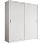 Meubella - Kledingkast Blake - Wit - 200 cm