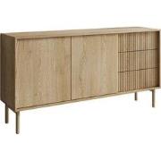 Meubella - Tenerife - Dressoir - Eiken - 154 cm