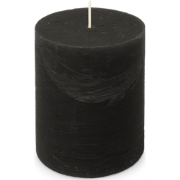 Rustiek Kaars 100/130mm-zwart