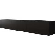 Meubella - TV-Meubel Bonzo - Mat Zwart - 180 cm