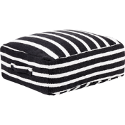 SETTAT  - Vloerkussen - Zwart - 50 x  cm - Katoen