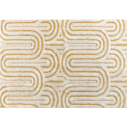 PERAI - Vloerkleed - Gebroken wit - 160 x 230 cm - Katoen