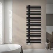 Design badkamer radiator Ijzer EM 600x1600 mm zwart mat met universele...