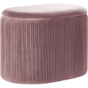 RICHLAND  - Poef - Roze - 55 cm - Fluweel