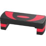 3 hoogtes verstelbare anti-slip aerobic Stepbank - tot 150 kg - Rood