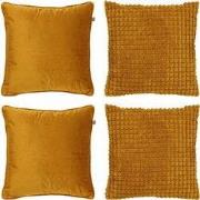 Dutch Decor KUSSENSET - 4-delig - Texture Harmony - 45x45 cm - inclusi...