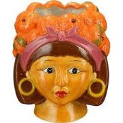 Mica Decorations Funny Bloempot Binnen - L20 x B20 x H22 cm - Dolomiet...