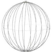 Luca Lighting Kerstverlichting Bal met Klassiek Witte LED Lampjes - Ø6...