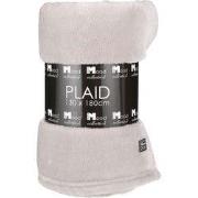 Mica Decorations Famke Fleece Plaid - L180 x B130 cm - Beige