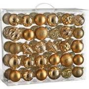 Mica Decorations Kerstballen Set - 60 Stuks - Ø7 cm - Onbreekbaar - Ko...