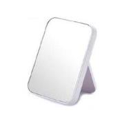 Spiegel met Ondersteuning Plastic - 15 cm - Wit