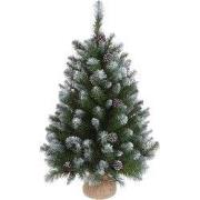 Triumph Tree Kunstkerstboom in Jute - Kunst Kerstboom H90 x Ø71 cm - m...
