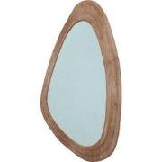 PTMD Santin Natural Mango Wood Organic Triangle Mirror