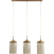 Light & Living - Hanglamp DANIA - 90x22x32cm - Bruin