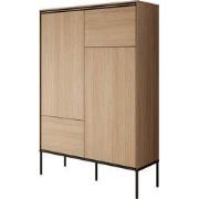 Meubella - Vicious - Dressoir - Eiken - 98x34x142 cm
