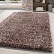 Hoogpolig vloerkleed - Lorium gemeleerd roze/beige/mocca - 280 X 380 C...