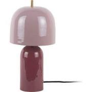 Leitmotiv - Tafellamp Rico - Dark mauve & soft lavender