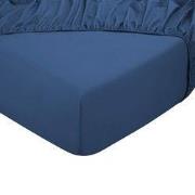 DoubleDry Hoeslaken 100% Natuurlijk Katoen - Eenpersoons 90x200 cm - Z...